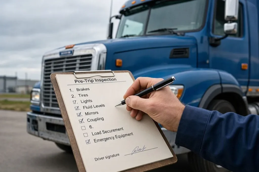Pre-Trip Inspection Checklist