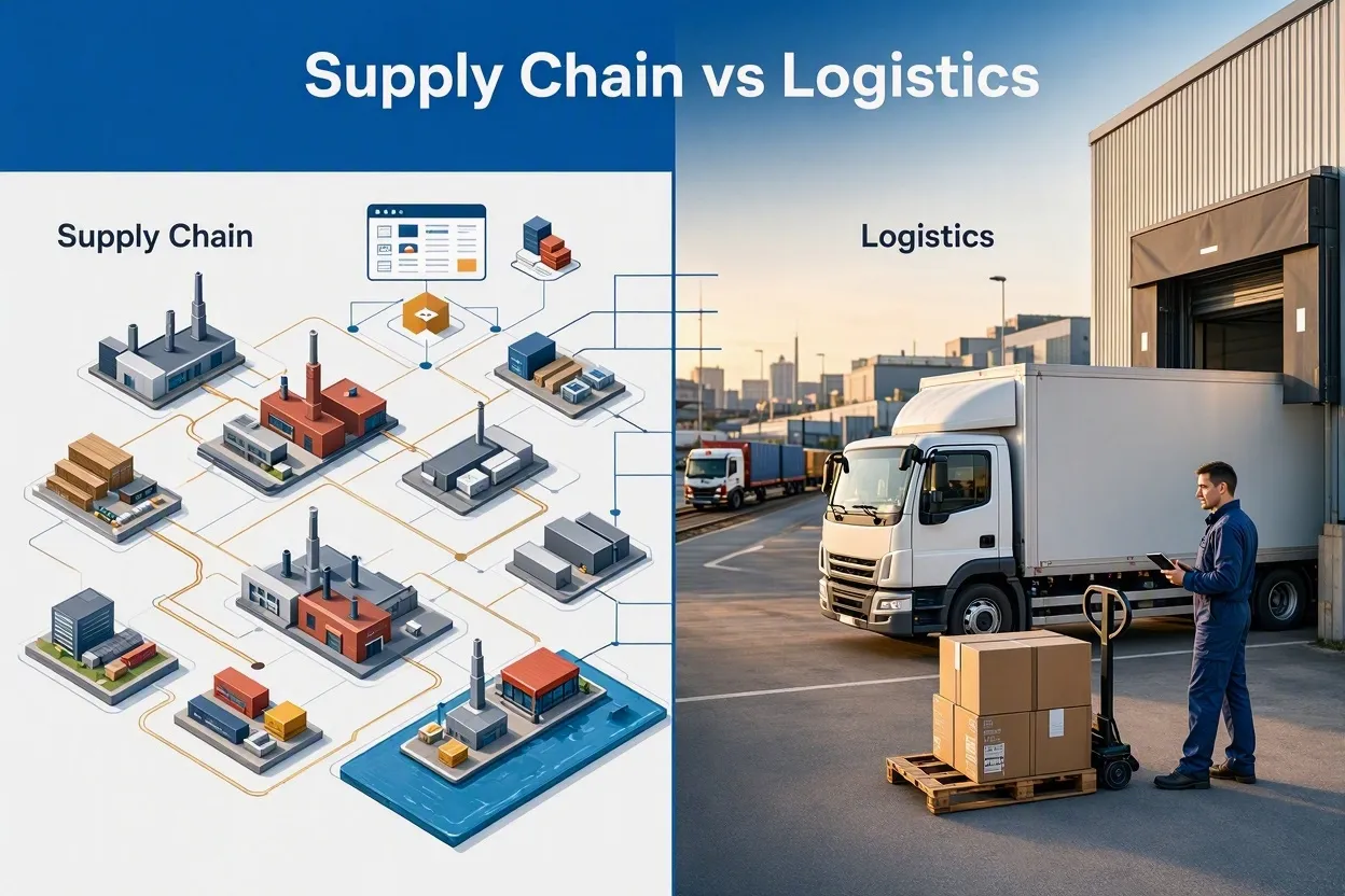 Supply Chain vs Logistics